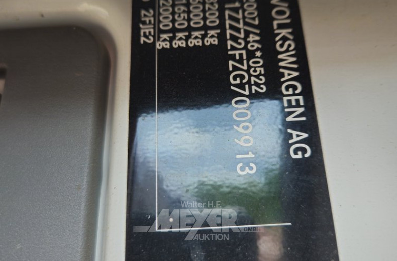 Volkswagen Crafter DoKa Pritsche