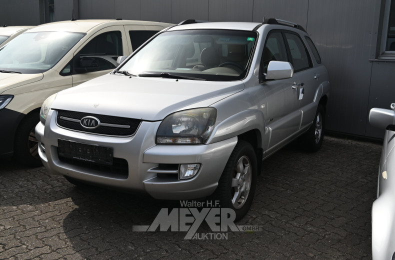Kia Sportage, silber