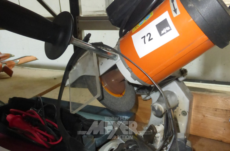 Kettensäge-Schärfmaschine