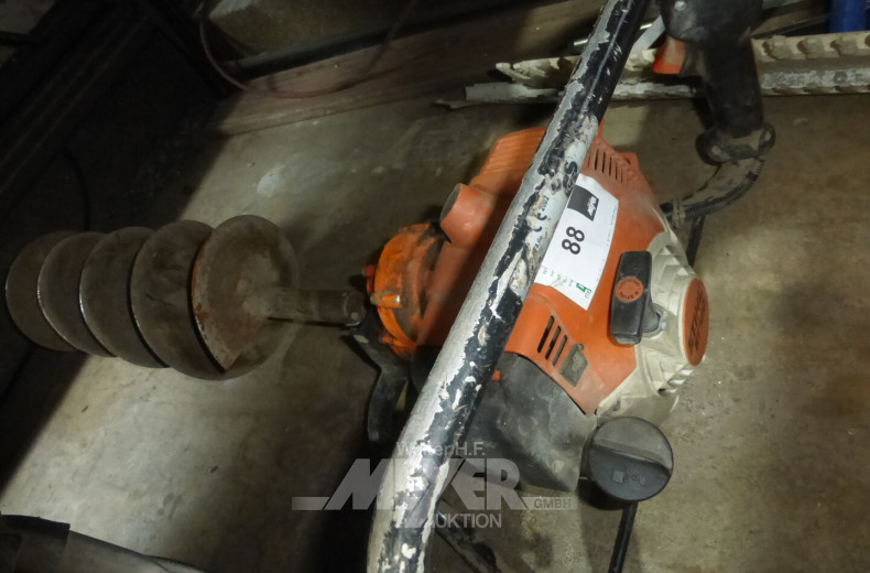 Benzin-Erdbohrgerät