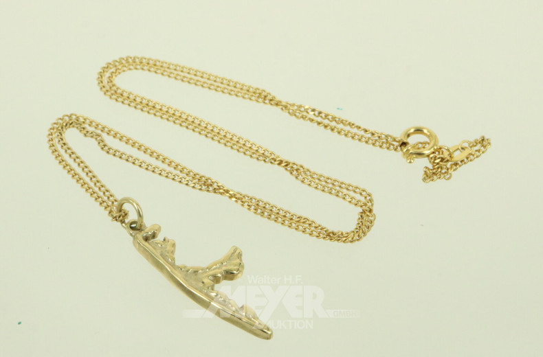 Kette mit Anhänger 'Sylt'