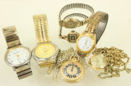 Konvolut Armband- und Anhängeruhren