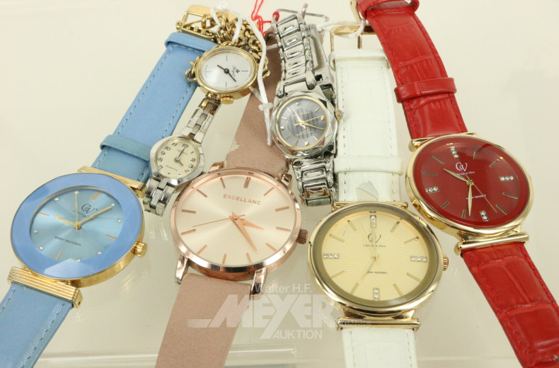 7 Damenarmbanduhren