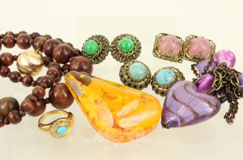 Konvolut Modeschmuck