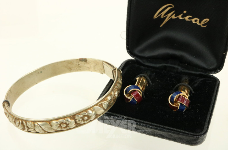 Konvolut Modeschmuck, darunter Christian Dior Ohrclips