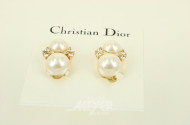 Konvolut Modeschmuck, darunter Christian Dior Ohrclips