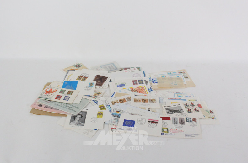 Posten Briefmarken aus dem Abonnement, BRD, Ende 20. Jh.