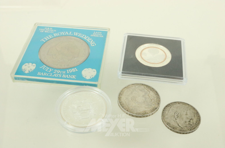 Kleines Konvolut Münzen