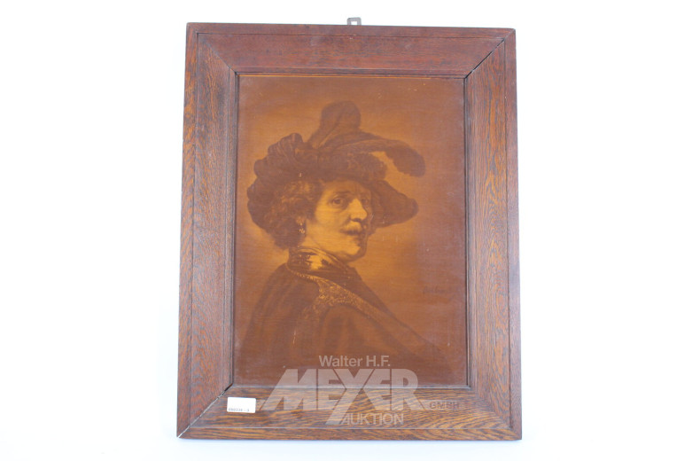 Druck "Herrenportrait"