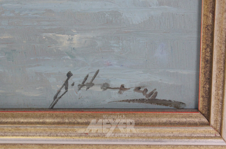 Gemälde "Fischerboot - Holländischer Botter"