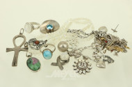 Konvolut Silberschmuck