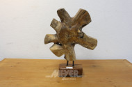 Holzskulptur "Stern"