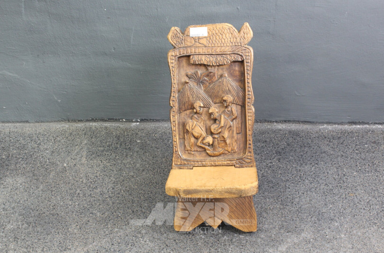 2 afrikanischer Steckstuhl