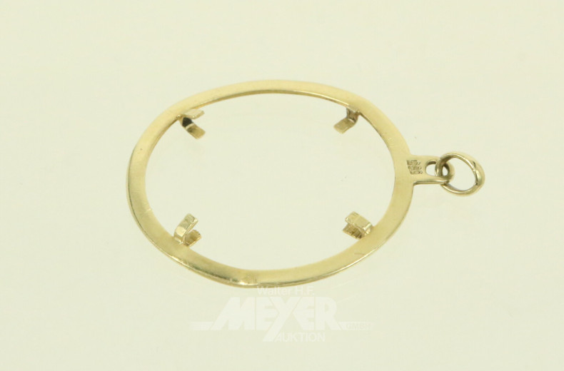 Münzanhänger-Fassung