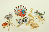 kl. Posten div. Modeschmuck, u.a.: