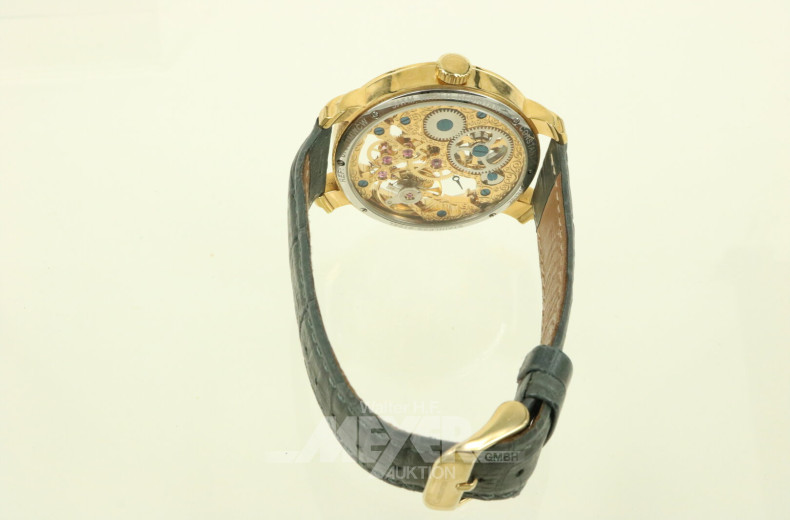 2 Herrenarmbanduhren mit Etui