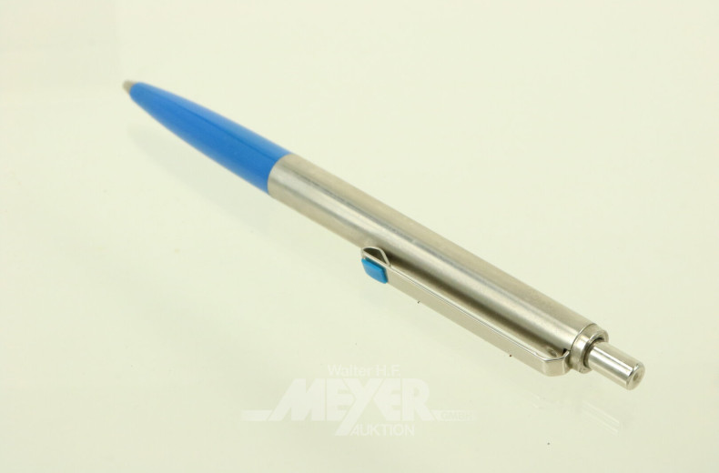 3 Armbanduhren, teils beschädigt sowie 1 Kugelschreiber