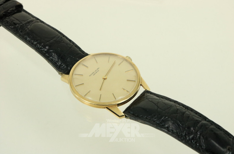 Herrenarmbanduhr mit Lederarmband