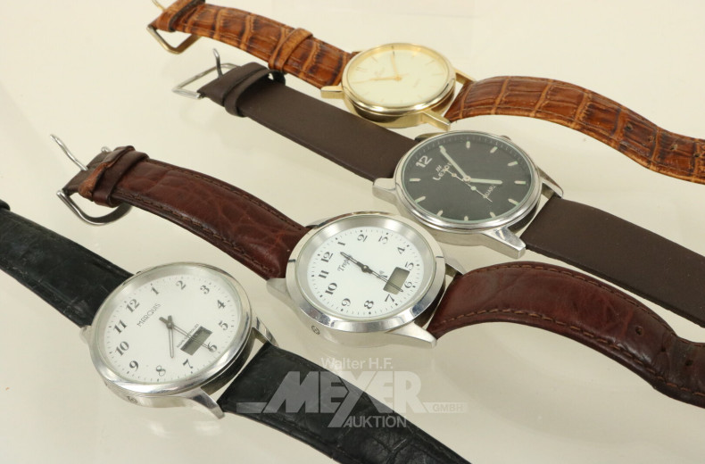 18 Armbanduhren für Herren und Damen