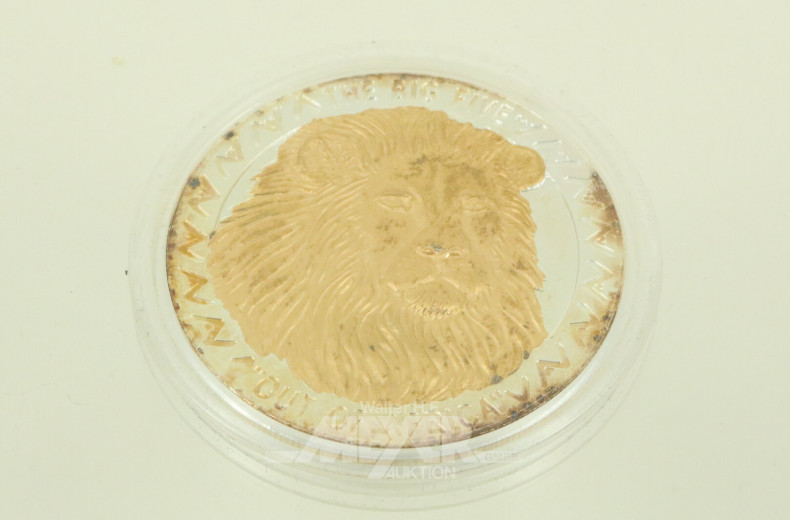 Münze , 1 Silbermünze 5.000 Shillings Bank of Uganda