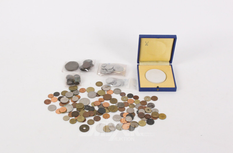 Posten Kleinmünzen und historische Ausgaben