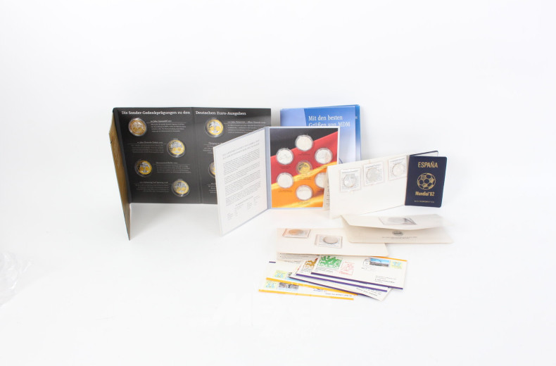 Konvolut BRD Gedenk- und Sonderprägungen, überwiegend aus dem Abonnement
