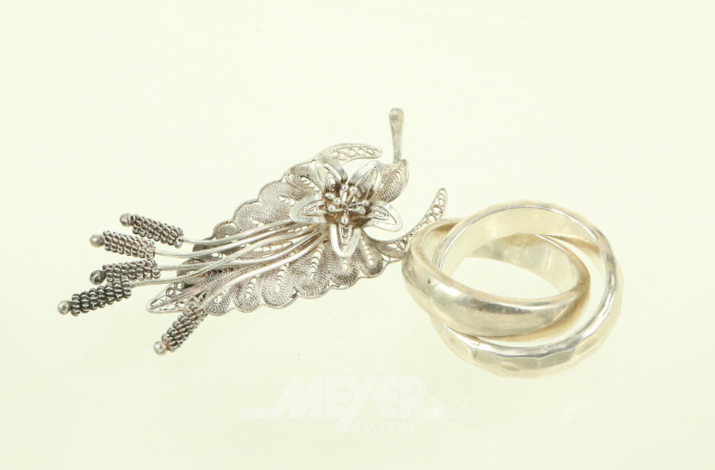 Konvolut 925er Silberschmuck