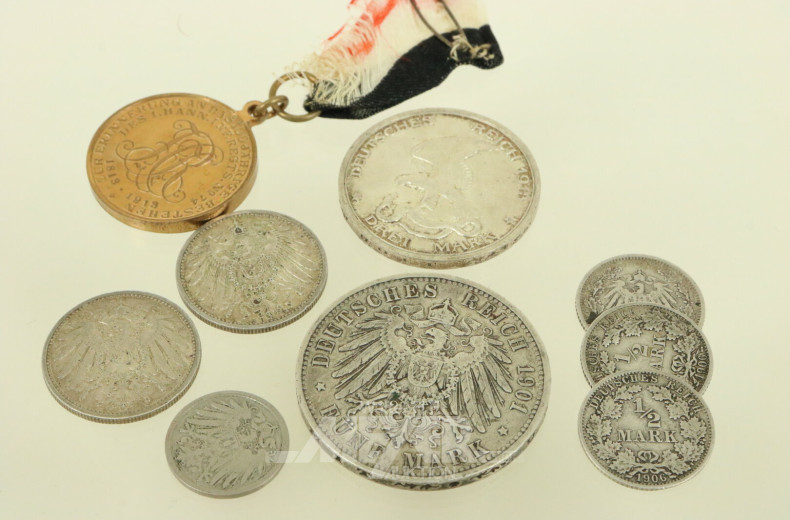 Posten Münzen Dt. Kaiserreich
