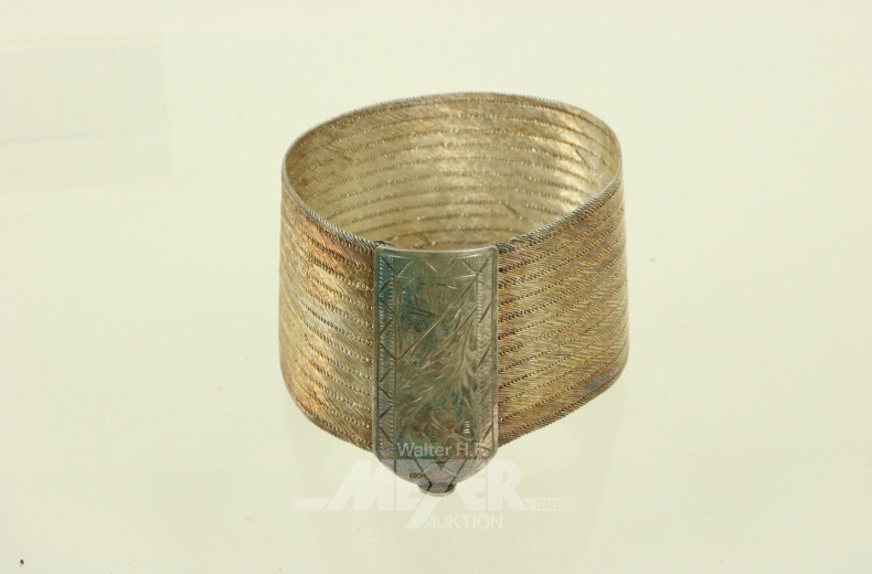 breites Silber-Armband