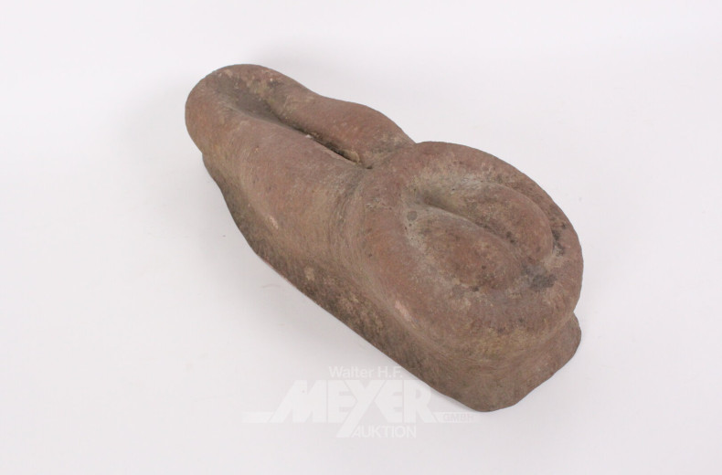 Steinskulptur "abstrakte Darstellung"