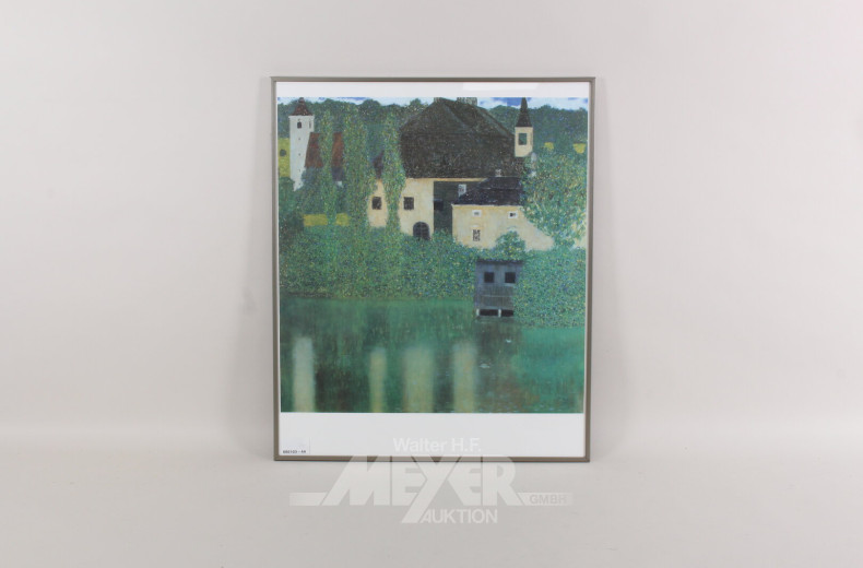 3 Drucke mit Landschaftsszenen