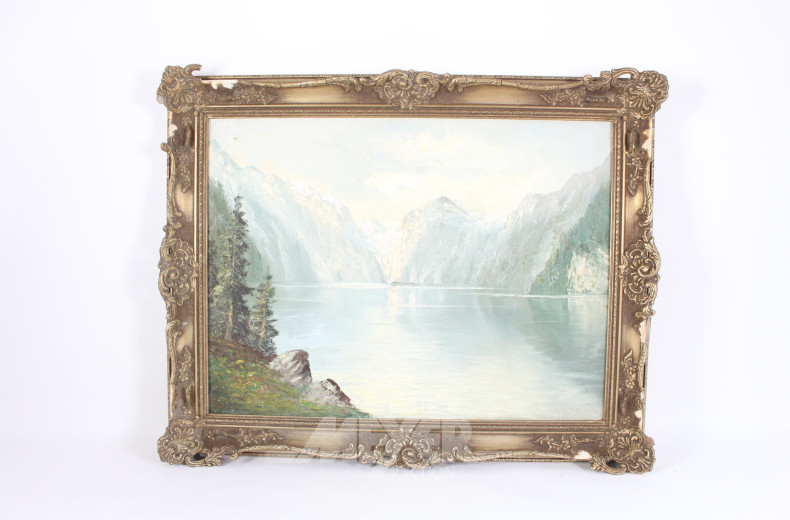 Gemälde "Gebirgssee"