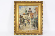 Gemälde "Rothenburg ob der Tauber"