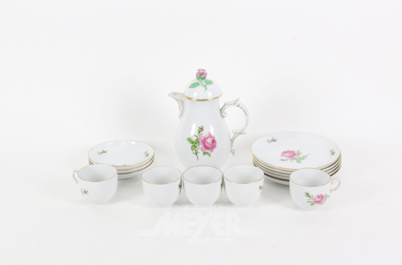 Posten Kaffee-Serviceteile, unvollständig