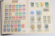 3 Kleine Einsteckalben Briefmarken