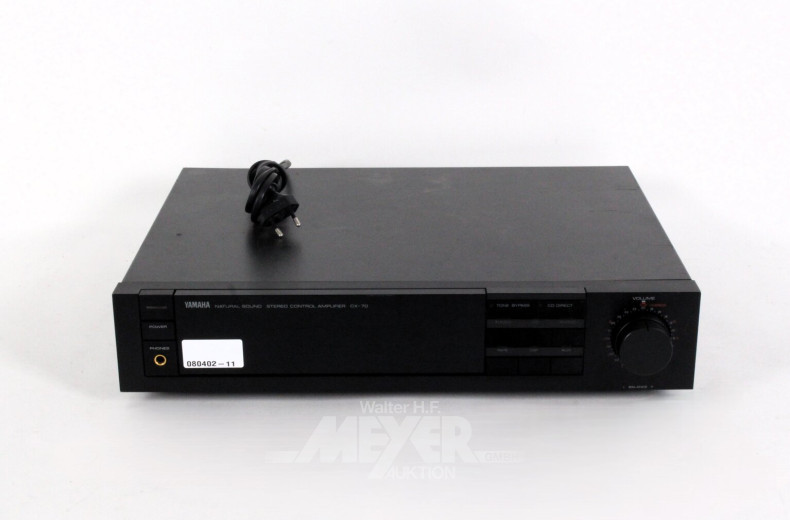 Stereo Control Amplifier