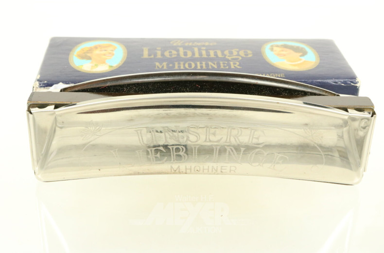 2 Hohner Mundarmonika 'Chromonica'