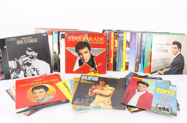 Schallplattensammlung "ELVIS PRESLEY"