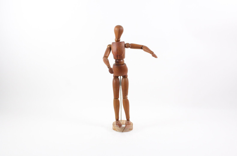 Glieder/Gelenk-Puppe, Holz