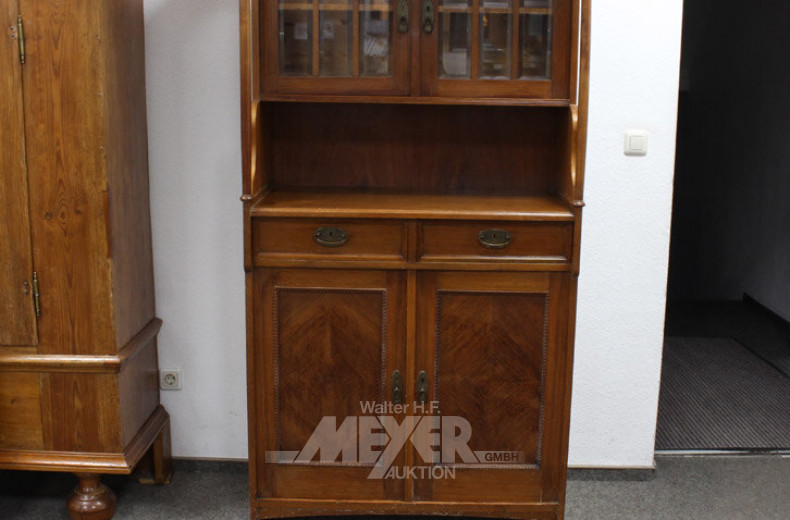 Aufsatz-Vitrinenschrank