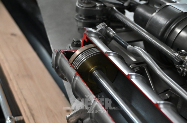 Wanddekoration "Jet-Turbine"