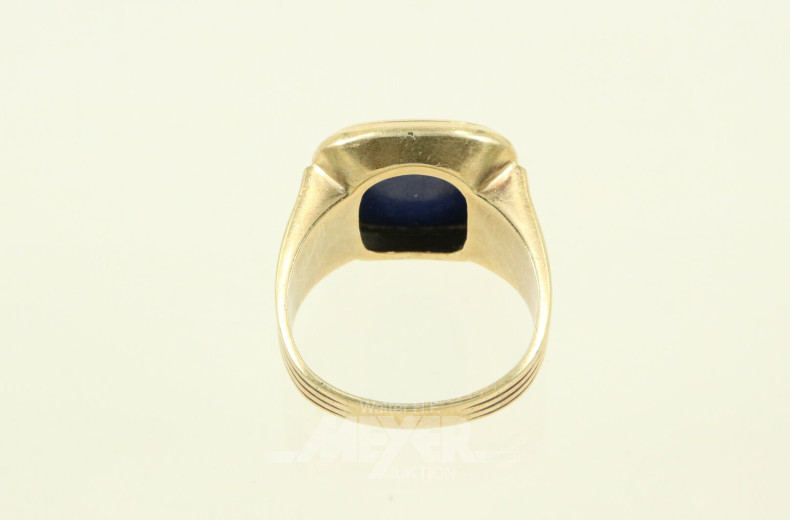 Herrenring mit Lapislazuli