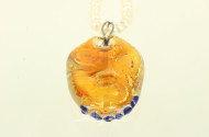 Perlenkette mit Anhänger, Murano