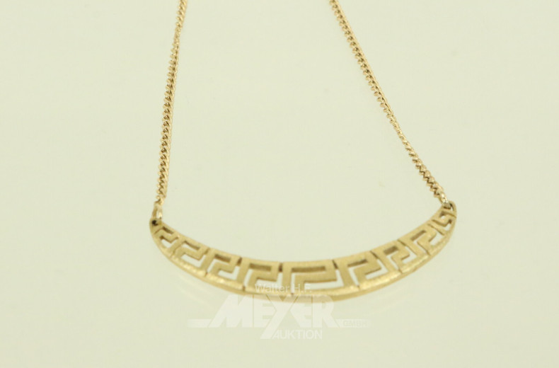 Collier mit Mittelteil