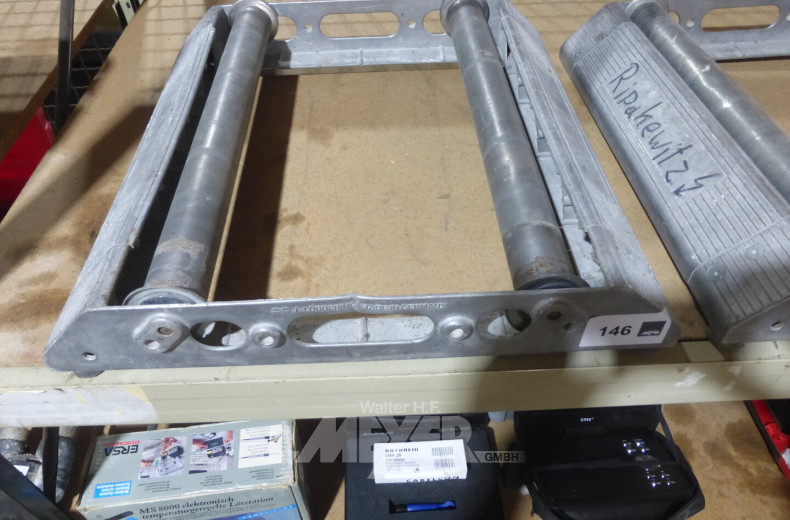 2 Kabelabrollböcke, horizontal