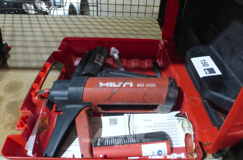 Kartuschen-Einpressgerät / Injektionskleber