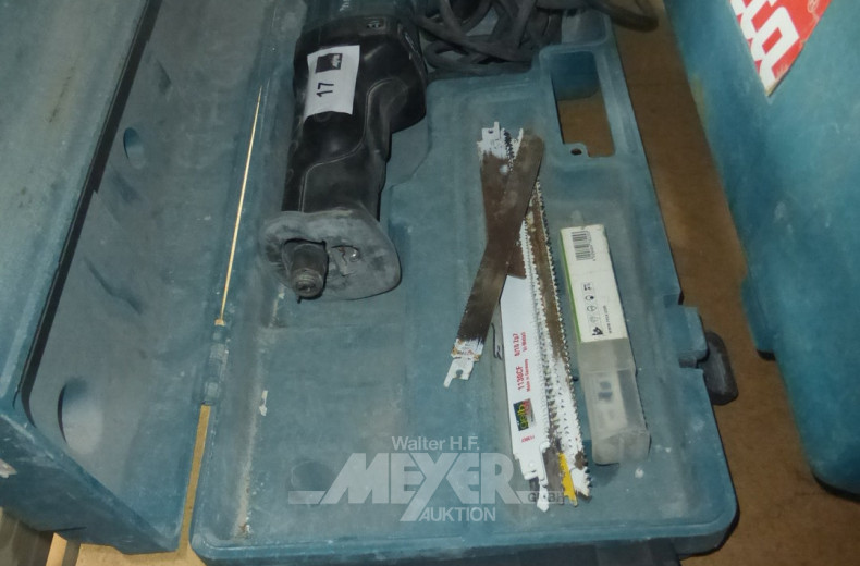 Elektro Tiger-/Säbelsäge mit Zubehör