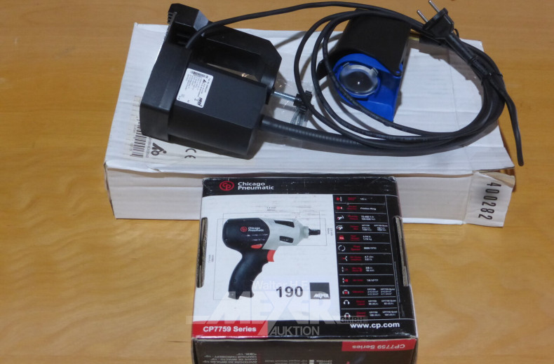 Magnet-Maschinenlampe mit Fuß