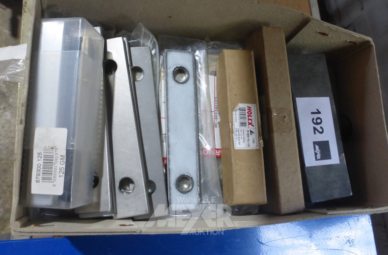 gr. Posten Edelstahl Maschinenunterlagen