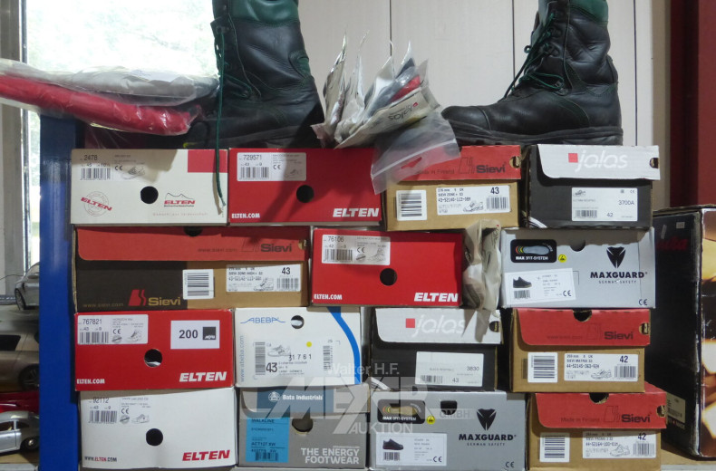 Posten Arbeitsschuhe (ca. 16 Kartons)